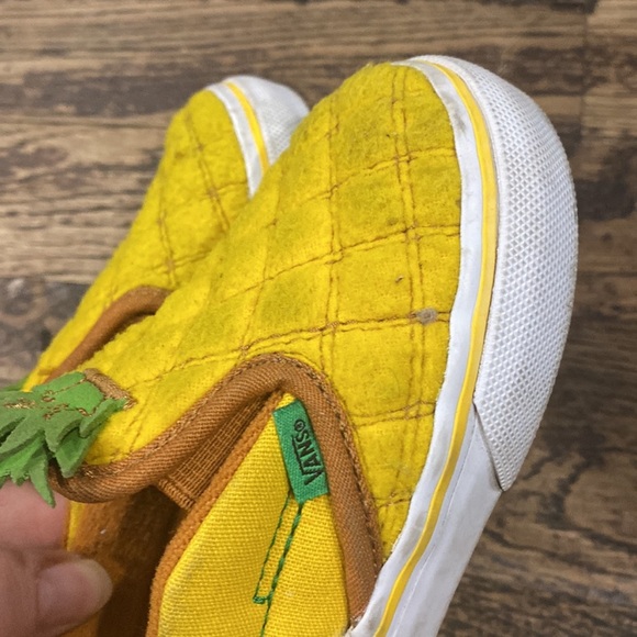 Vans Pineapple Slip On Shoes toddler 7.5 - Picture 5 of 8